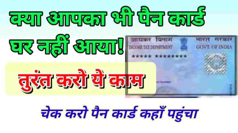 How to check physical pan card status