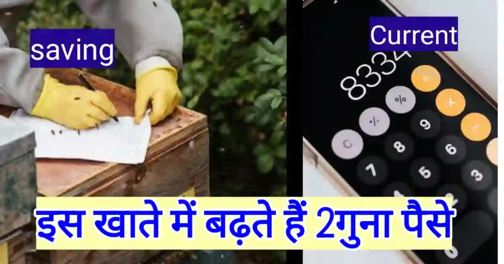 Savings Account vs Current Account in Hindi