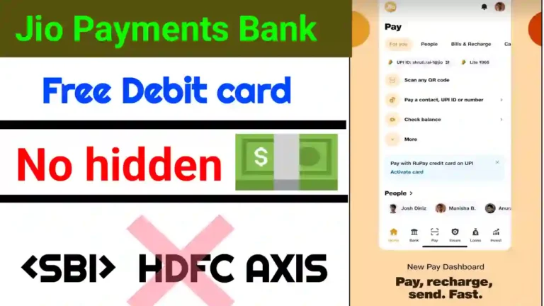 Jio Payments Bank saving account open kaise kare