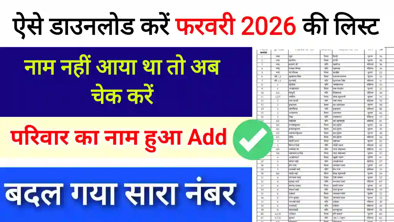 SIR final list 2026 download kaise kare SIR final list 2026 download kaise kare
